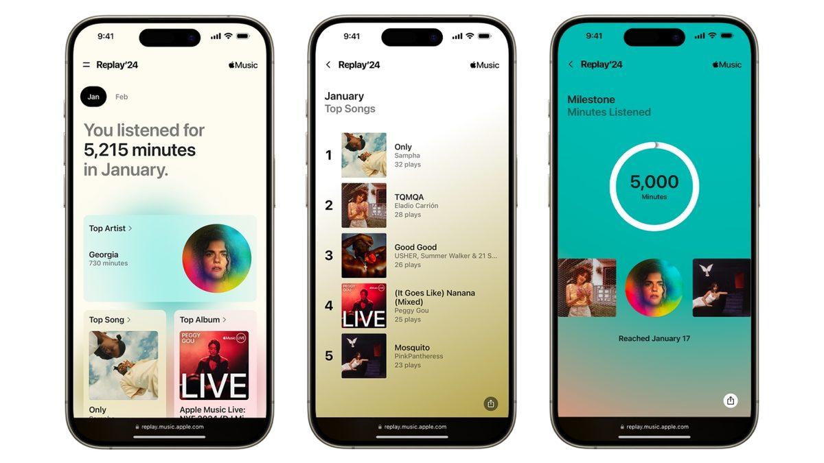 Apple Music’ten Spotify’ı Üzecek Özellik: Her Ay Ne Dinlediğinizi Gösterecek Aylık Özetler Kullanıma Sunuldu