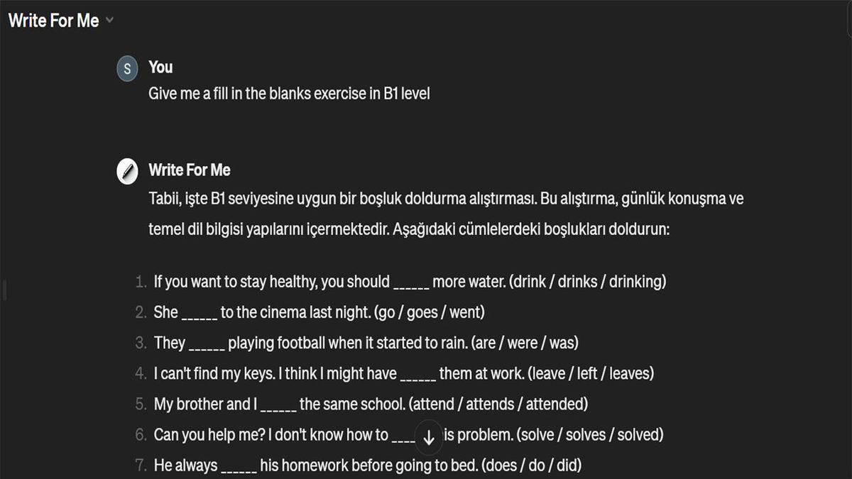 Yabancı Dil Öğrenirken ChatGPT’den Yardım Almanın 14 Yolu: Yeni Kelimeler Öğrenin, Sohbet Edin, Alıştırma Yapın...