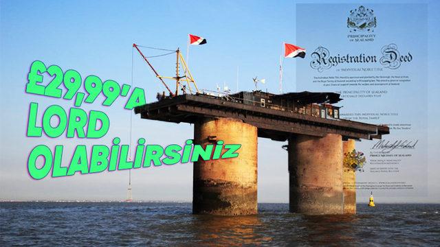 Okul Bahçesi Kadar Yüz Ölçümüne Rağmen Anayasası, Hatta Futbol Takımı Bile Olan Dünyanın En Küçük Ülkesiyle Tanışın: Sealand