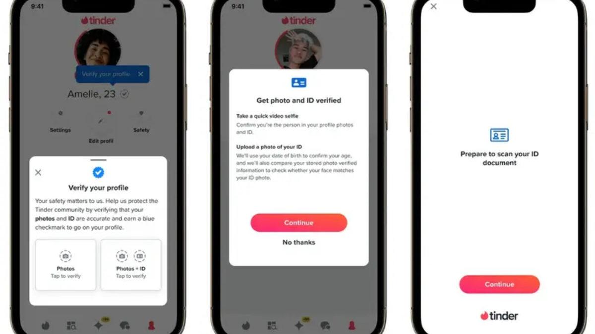 Tinder, Yakında Kullanıcıları Doğrulamak İçin Kimlik Bilgilerini İsteyecek