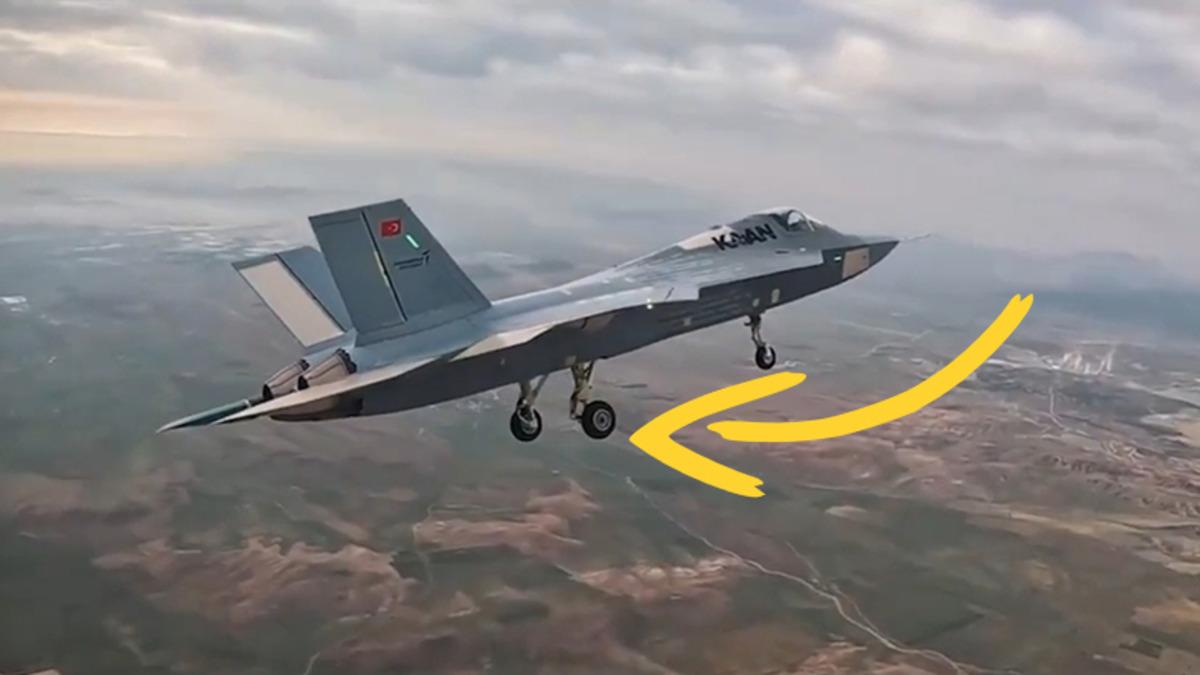 Millî Muharip Uçağı KAAN, İlk Uçuşunu Yaparken İniş Takımlarını Neden Kapatmadı?