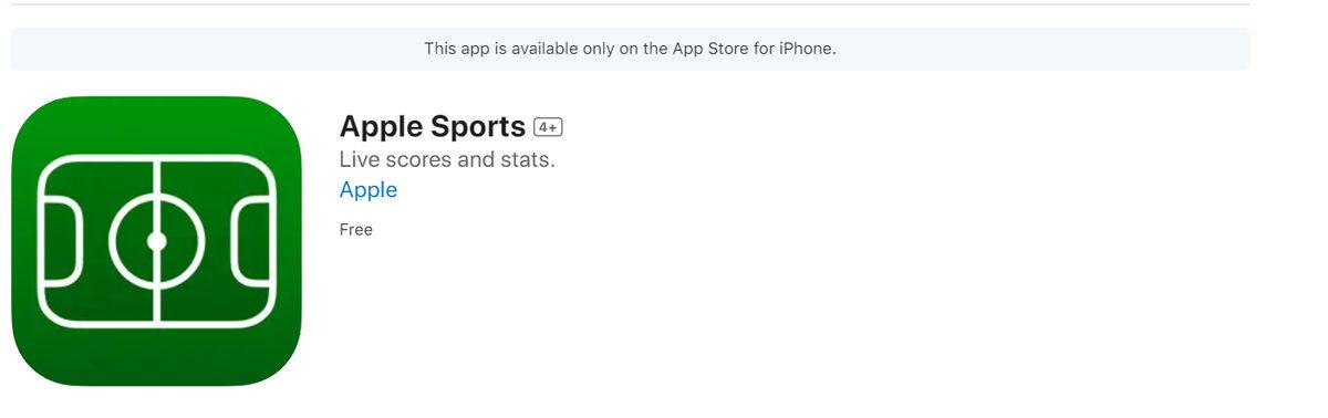 Apple’dan Maç Skorlarından Bahis Oranlarına Kadar Birçok Bilgiye Ulaşmayı Sağlayan Spor Uygulaması: Apple Sports