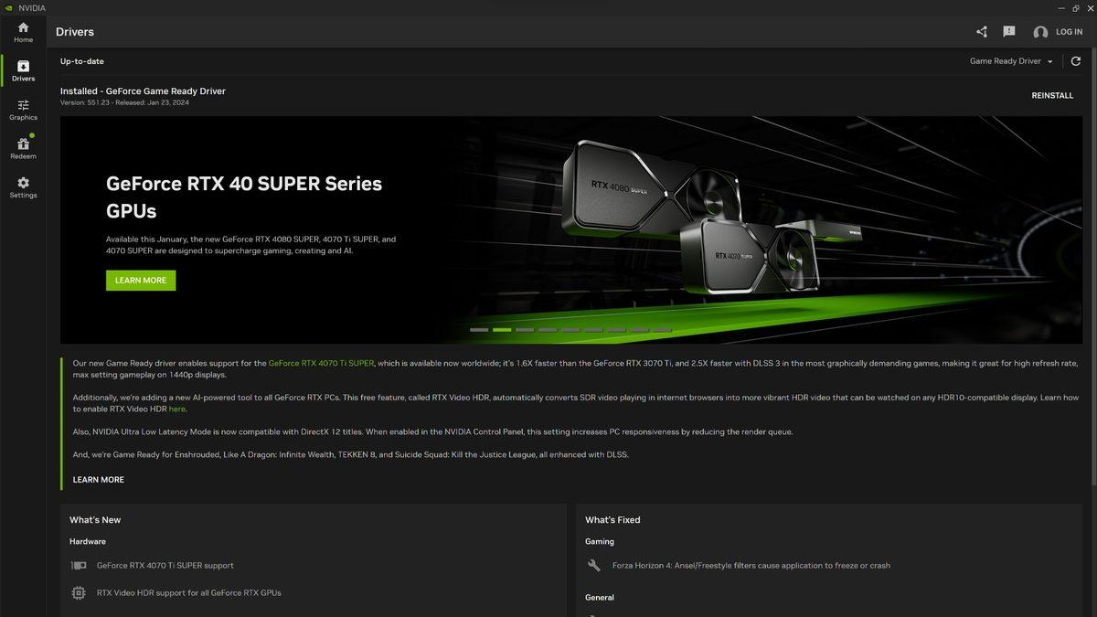NVIDIA, Her Şeyi Tek Bir Yerde Toplayan Uygulamasını Kullanıma Sundu: Denetim Masası ve GeForce Experience Nihayet Birleşti!