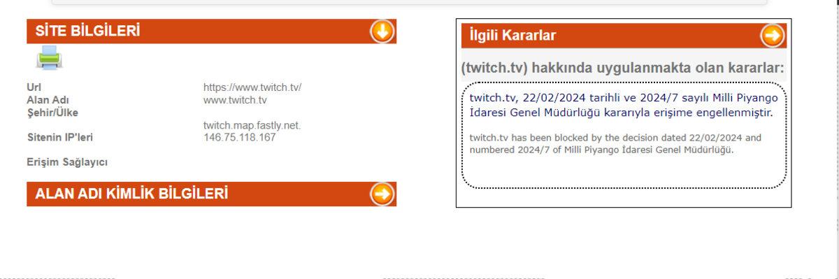 Twitch’e Getirilen Erişim Engeli Kaldırıldı!