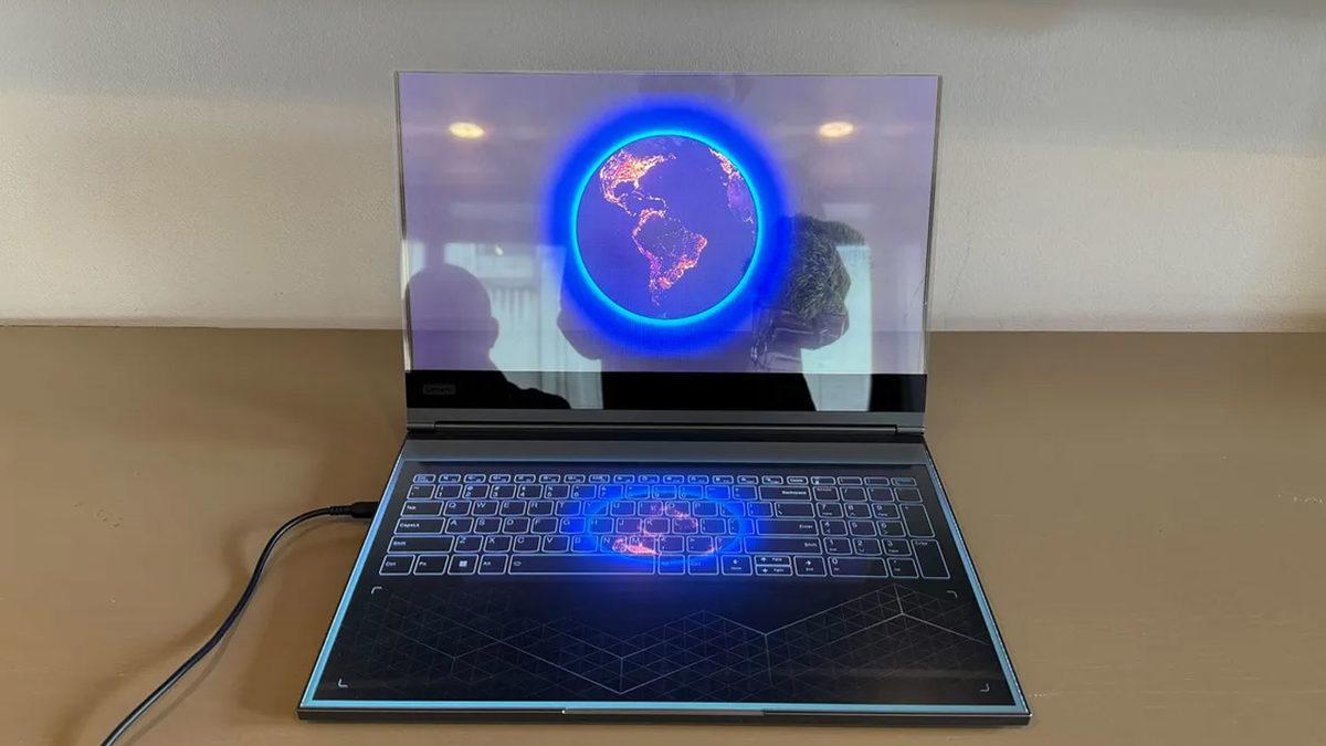 Lenovo, Şeffaf Dizüstü Bilgisayarını Resmen Duyurdu: İşte Benzersiz Tasarımı ve Özellikleri