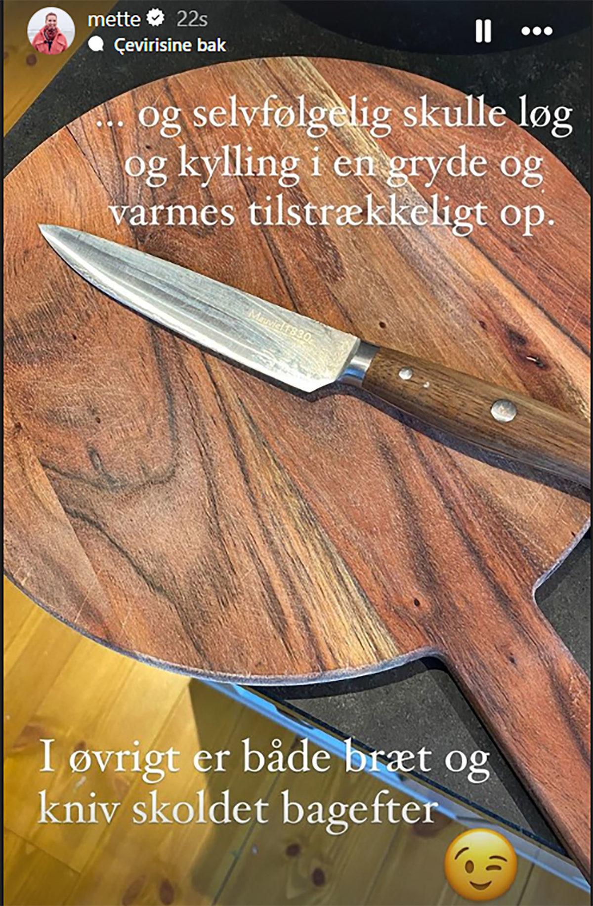 Danimarka Başbakanı, Çiğ Et ve Çiğ Sebzeyi Aynı Kesme Tahtasında Kesince Ülkesinde Linci Yedi! Peki, Ne Var ki Bunda?