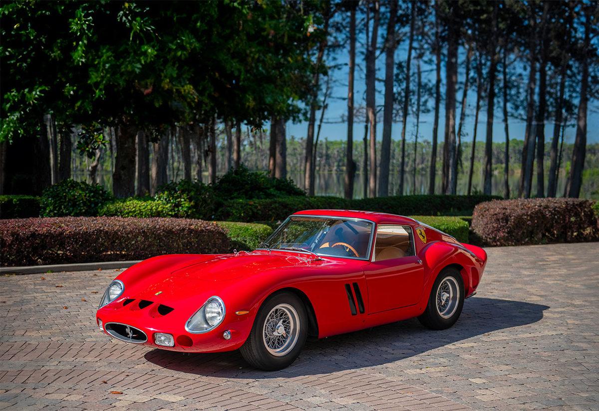 Bir Zamanların En Pahalı Arabası Ferrari 250 GTO, Duvar Kağıdı Yapmalık Görsellerle Açık Artırmada