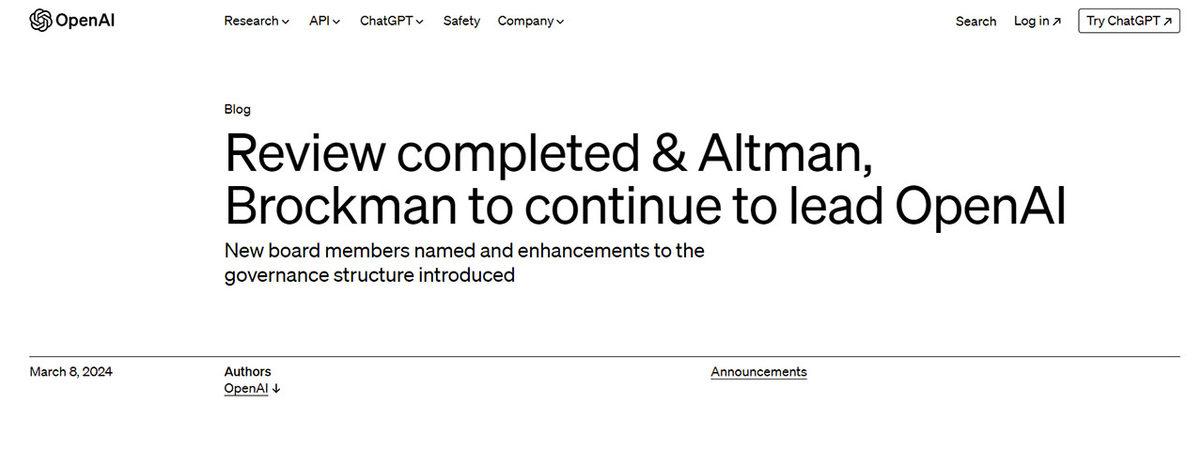 Sam Altman, Resmî Olarak OpenAI’ın Yönetim Kuruluna Geri Döndü: Kendisini Kovanlardan Eser Kalmadı