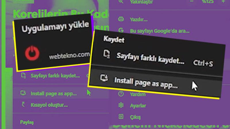 Google Chrome’da Sayfaları Uygulama Olarak İndirebileceksiniz: Nasıl Yapılacağını Gösterdik