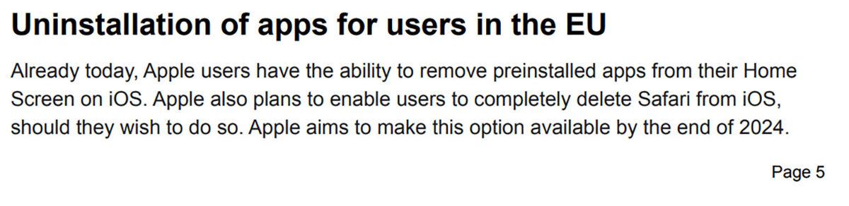 Apple, iPhone Kullanıcılarının Yıl Sonuna Kadar Safari’yi Kaldırabileceğini Açıkladı