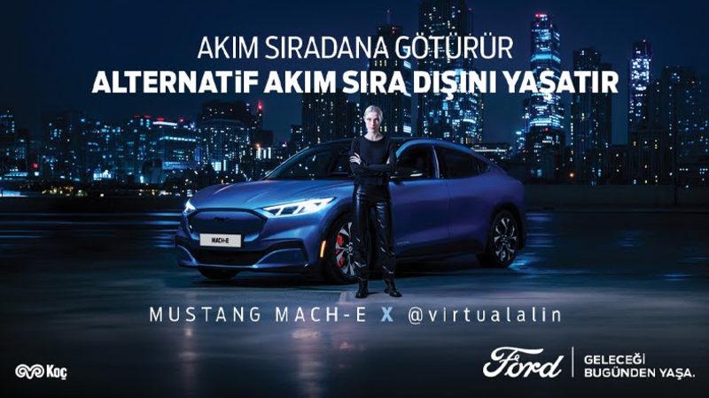 Ford Türkiye’den, Sanal Influencer Alin ile Mustang Mach-E Reklamı!