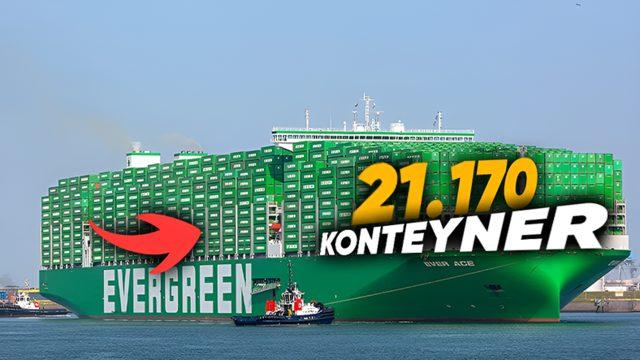 Dünyanın En Büyük Kargo Gemilerinin On Binlerce Konteyner Taşıyabilmelerini Sağlayan Muazzam Özellikleri