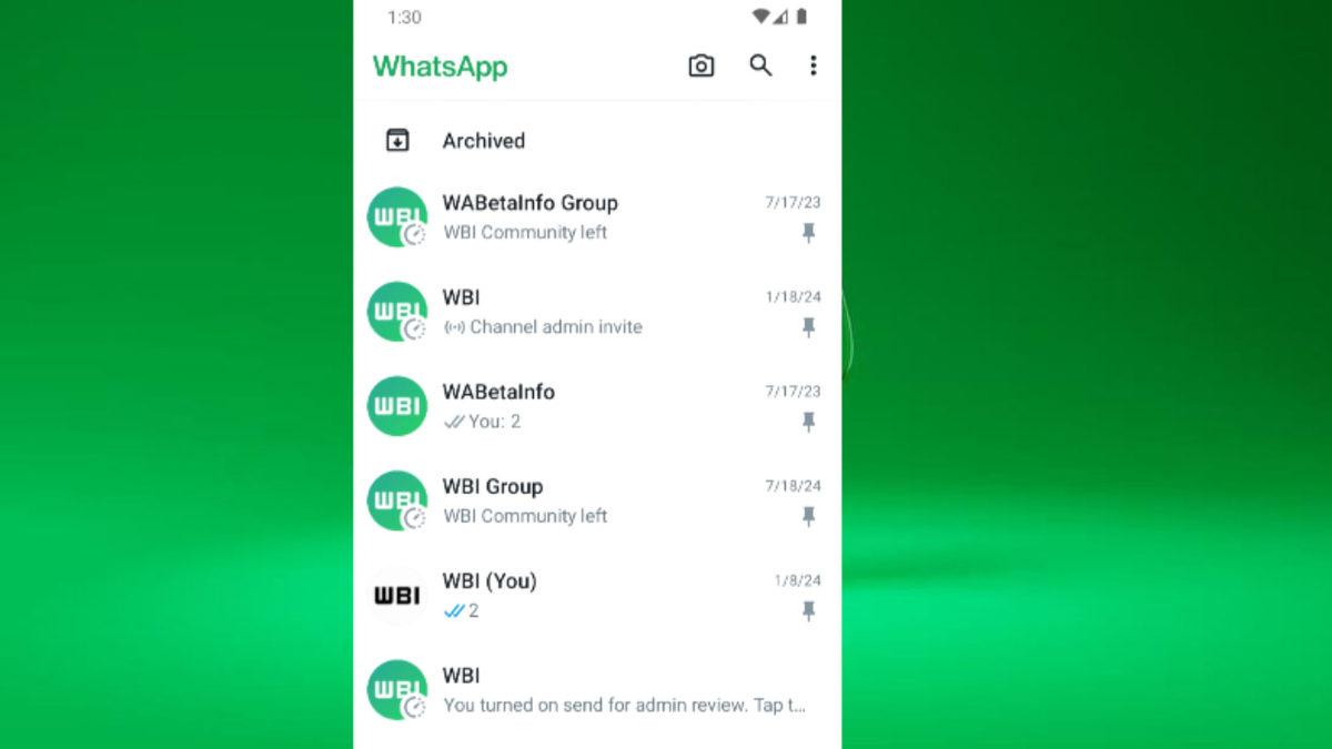 WhatsApp’ta Sabitleyebileceğiniz Sohbet Sayısı Artacak