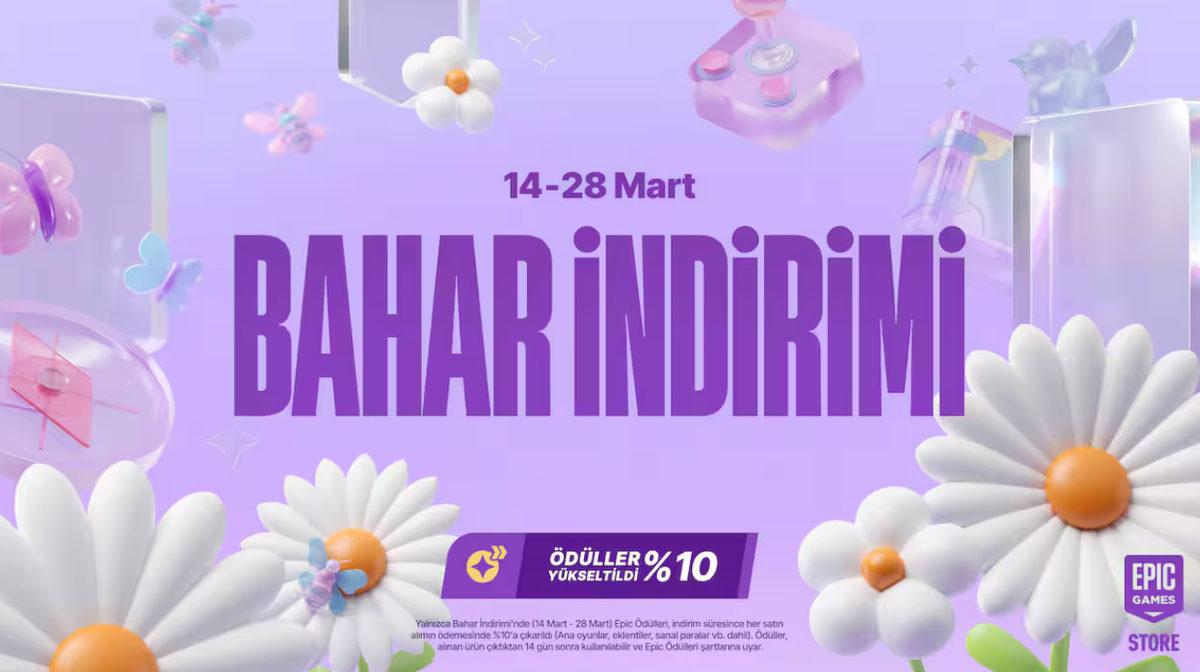 Epic Games’in Kaçırmamanız Gereken Bahar İndirimi Başladı: Yüzlerce Oyunda Büyük İndirimler Var!