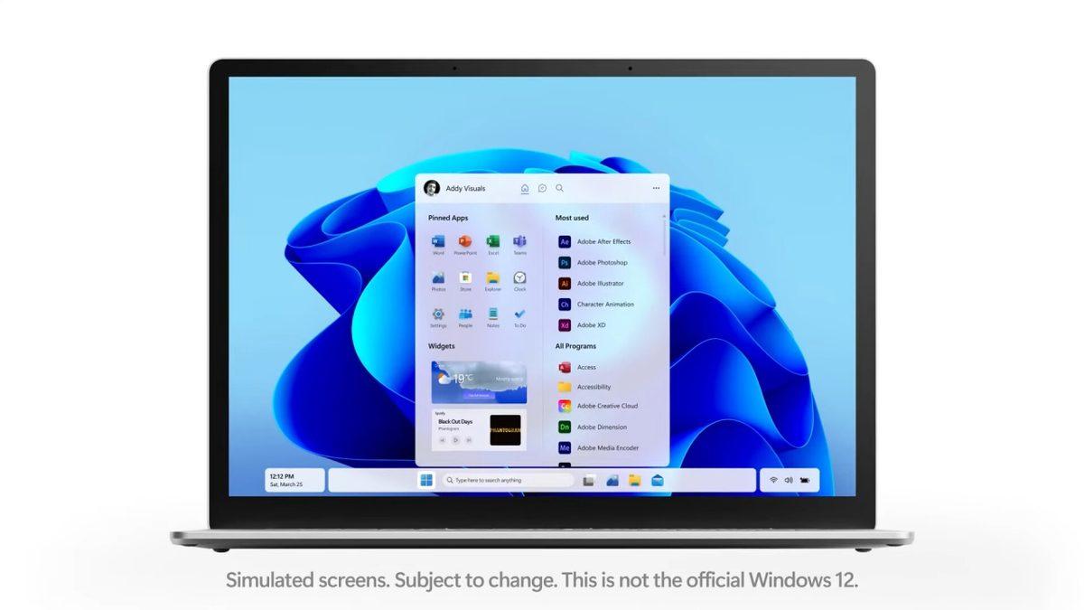 Windows 12 İçin Yeni Bir Konsept Paylaşıldı [Video]