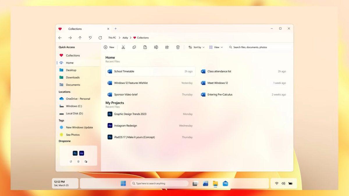 Windows 12 İçin Yeni Bir Konsept Paylaşıldı [Video]
