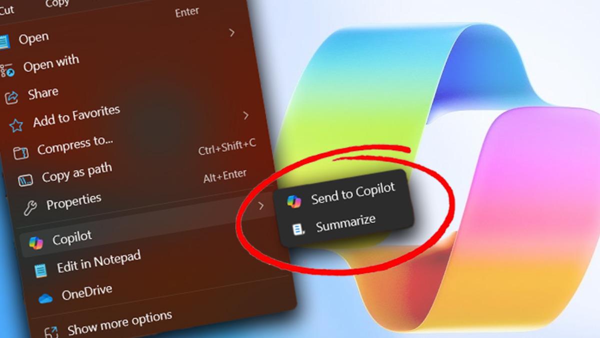 Windows 11’deki Copilot’a "Sağ Tık" Özelliği Geldi: Metinler, Anında Özetlenebilecek