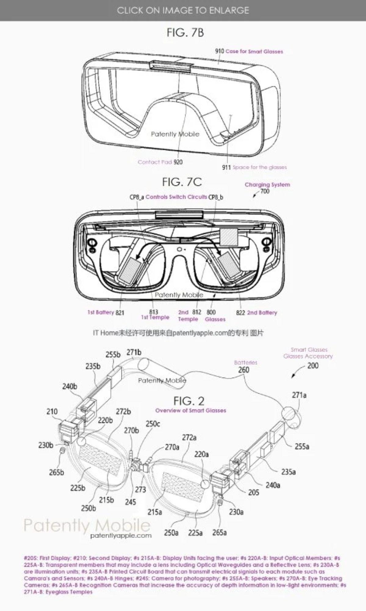 Samsung’dan Akıllı Gözlük Geliyor! Patent Görselleri Ortaya Çıktı
