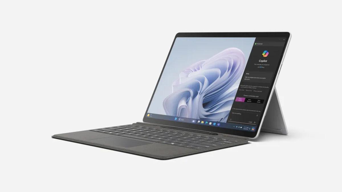 Yapay Zekâ Tuşlu İlk Bilgisayarlar Microsoft Surface Pro 10 ve Surface Laptop 6 Tanıtıldı
