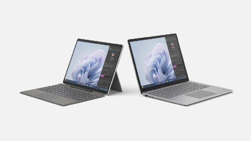 Yapay Zekâ Tuşlu İlk Bilgisayarlar Microsoft Surface Pro 10 ve Surface Laptop 6 Tanıtıldı