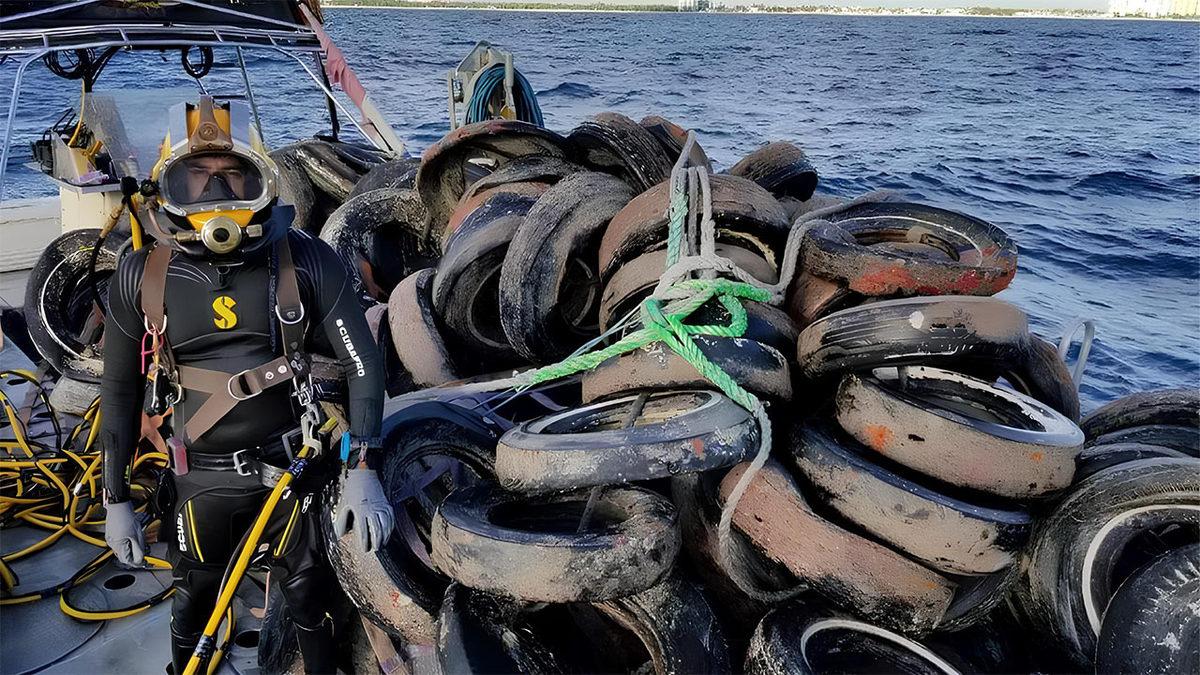 Okyanusun Dibine 2 Milyon Adet Araba Lastiği Atılmasının Hiç Tahmin Edemeyeceğiniz Sebebi