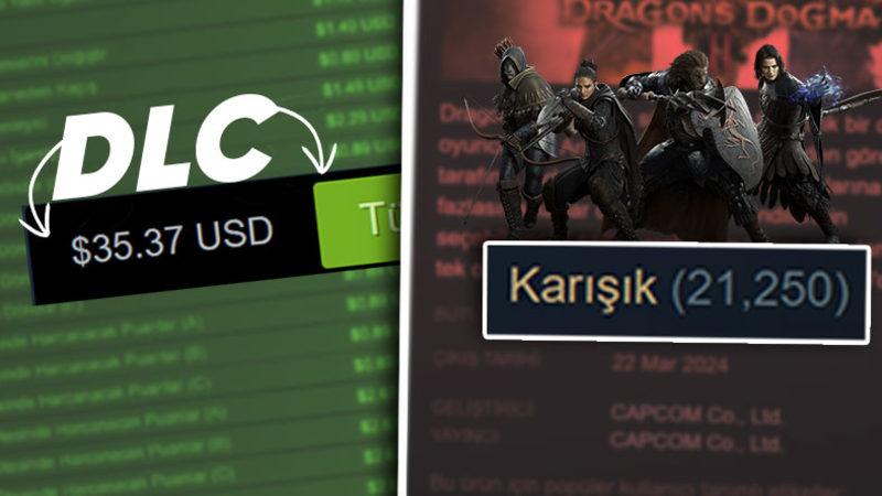 Oyuncuların Heyecanla Beklediği Dragon’s Dogma 2, Steam İncelemelerinde Âdeta Yerden Yere Vuruldu