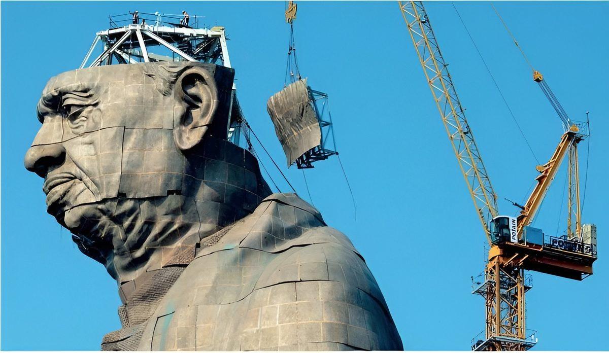 Hindistan’ın Simgesi Birlik Heykeli, Nasıl İnşa Edildi? Üstelik Dünyanın En Büyük Yapılarından!