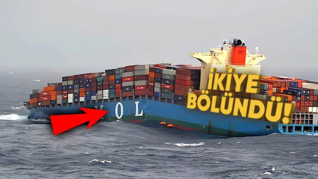 Konteyner Gemilerinin Godzilla’sı MOL Comfort’un, 401 Milyon Dolarlık Yüküyle Birlikte Okyanusa Gömüldüğü Facia