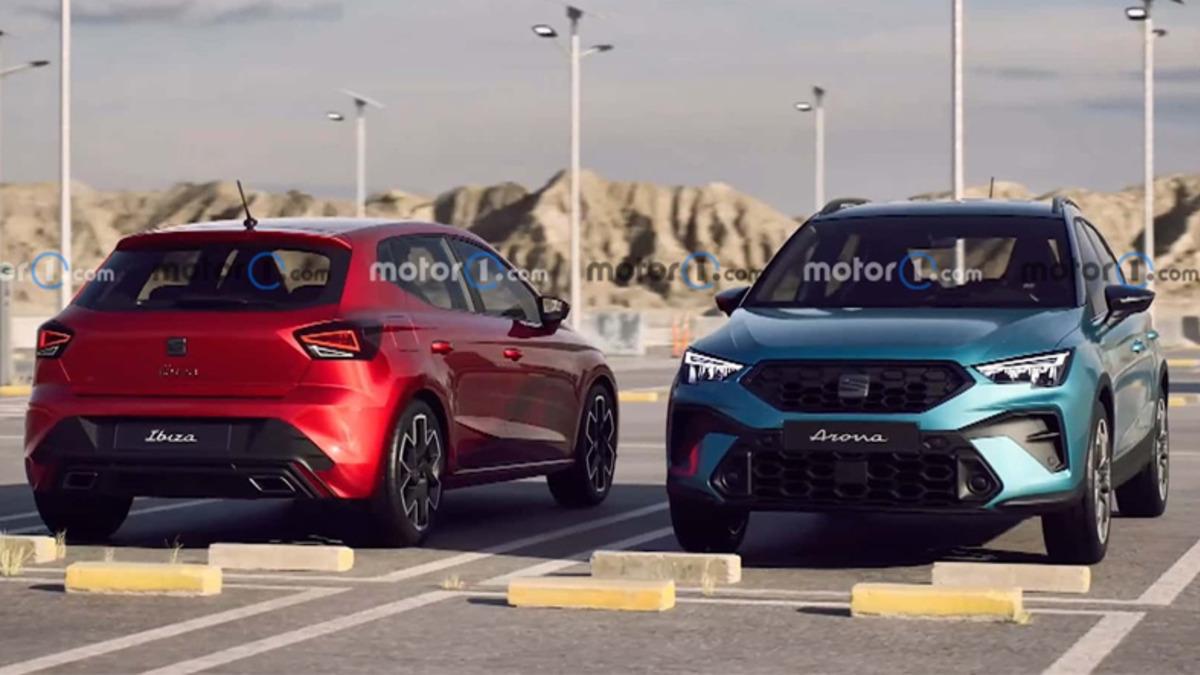 Tasarımı Yenilenen Seat Ibiza ve Arona’nın Fotoğrafları Ortaya Çıktı