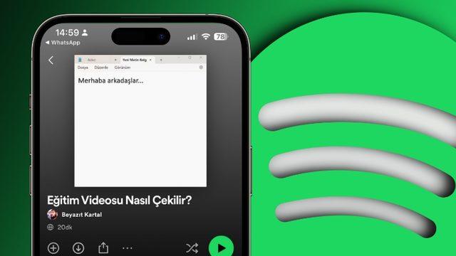 Spotify’da Artık "Eğitim Videoları" da Yayımlanacak