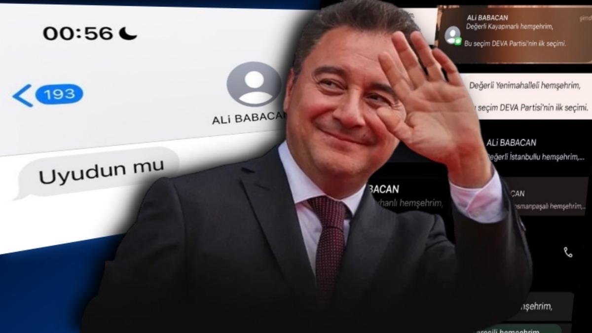 SMS Yağmuru ile Tüm Ülkeyi Darlayan Ali Babacan’dan Açıklama: "Kusura Bakmayın, Devam Edecek"