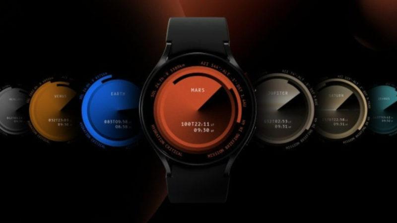 Samsung Galaxy Watch Gerçekten Galaksiyi Hedefliyor: Gezegenlere Göre Tasarlanmış Kadran Arayüzleri Serisi Galaxy Time Paylaşıldı
