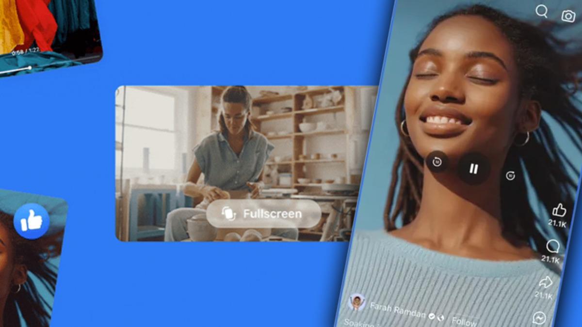 Facebook’a "Bu Bildiğin TikTok" Dedirten Bir Video Oynatıcı Geldi