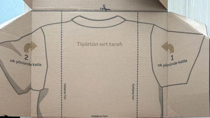 LC Waikiki "Herkes Tişörtleri Düzgün Katlayabilsin Diye" Kargo Kutularını Değiştirdi