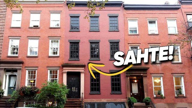 New York’ta Sahte Evler Olmasının Sebebi Ne? Arkalarında Bir Şeyleri Gizliyorlar!