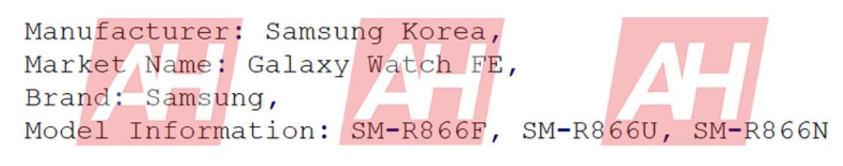 Samsung Galaxy Watch FE Geliyor: İşte İlk Bilgiler