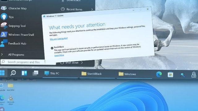 Microsoft, Windows 11’de Kişiselleştirme Uygulamalarını Engelliyor: Kullanana Windows Güncellemesi Yok