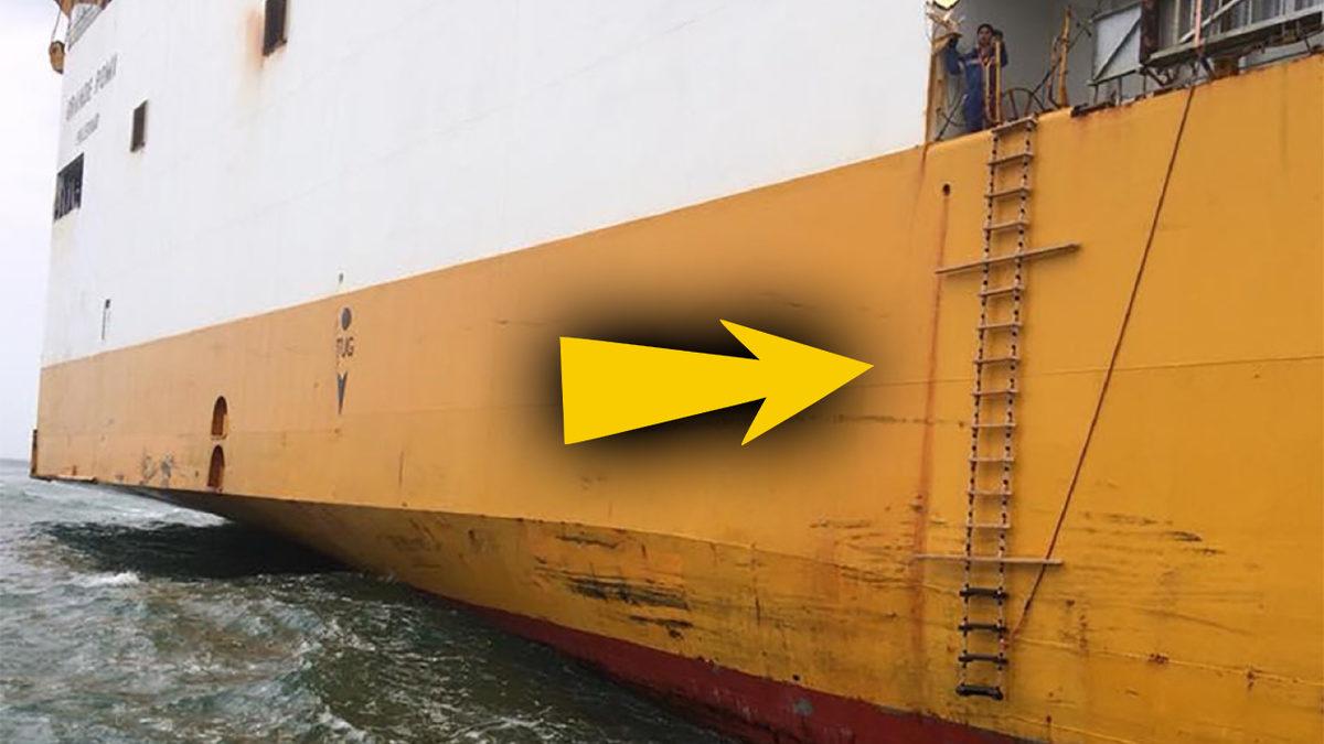 Gemilerde Halatlı Merdivenlerin Yer Almasının Ardındaki Hayati Derecede Önemli Neden