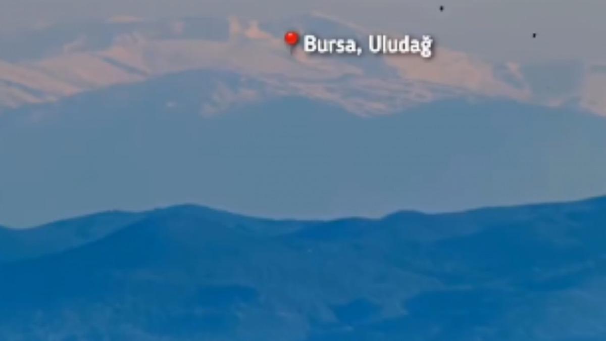 İstanbul’dan Uludağ’ın Görüldüğü Video Sosyal Medyayı Salladı: Peki Uludağ İstanbul’dan Nasıl Görülebildi?