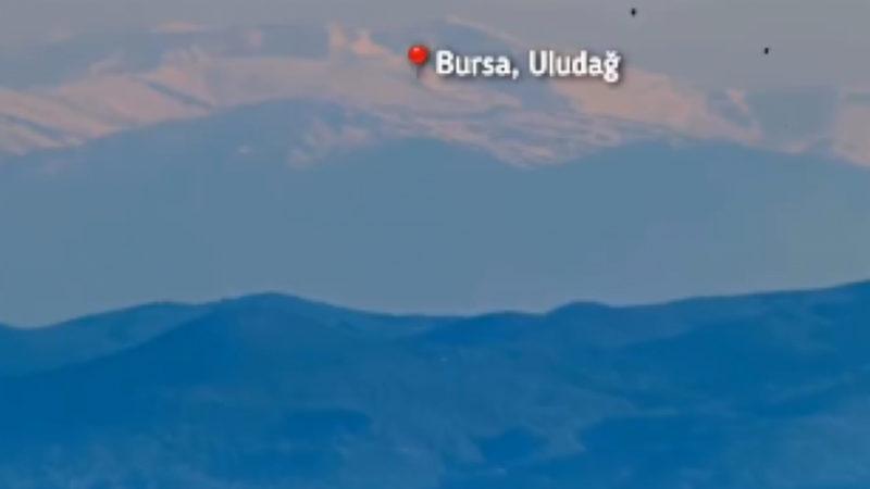 İstanbul’dan Uludağ’ın Görüldüğü Video Sosyal Medyayı Salladı: Peki Uludağ İstanbul’dan Nasıl Görülebildi?