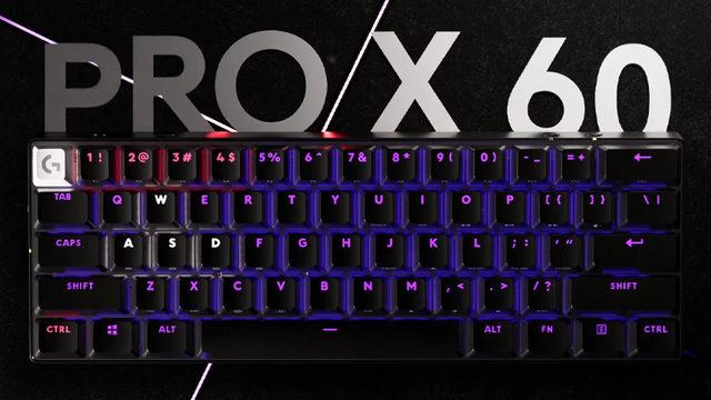 Logitech, Minimal Boyutlu Oyuncu Klavyesini Duyurdu: Karşınızda G Pro X 60 Lightspeed