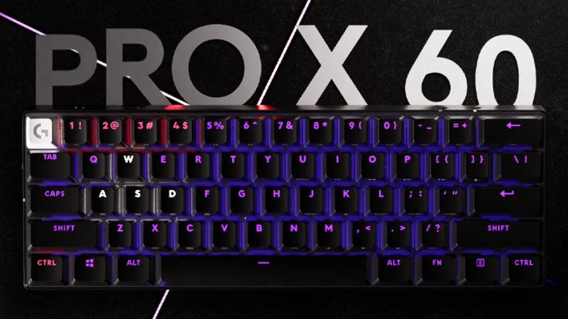 Logitech, Minimal Boyutlu Oyuncu Klavyesini Duyurdu: Karşınızda G Pro X 60 Lightspeed