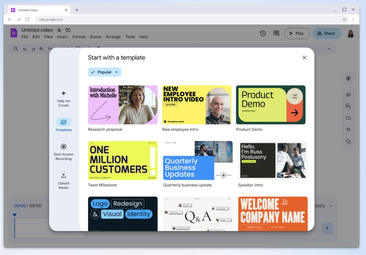 Google, Yapay Zekâ Destekli Video Oluşturma Aracı 