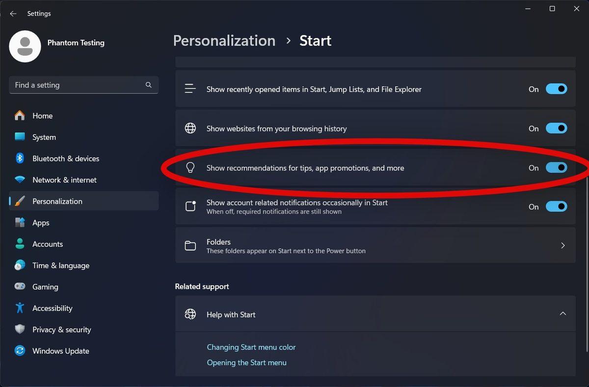 Windows 11, Başlat Menüsünde Reklam Göstermeye Başladı! (Nasıl Kapatabileceğinizi Anlattık)