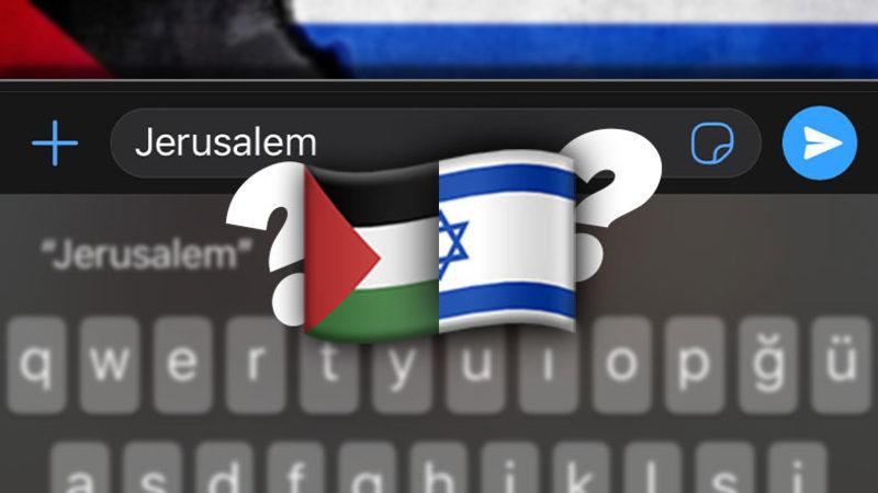 Yeni iOS Güncellemesinde Klavyeye “Jerusalem” Yazınca Filistin Bayrağı Çıkması, Tartışma Konusu Oldu