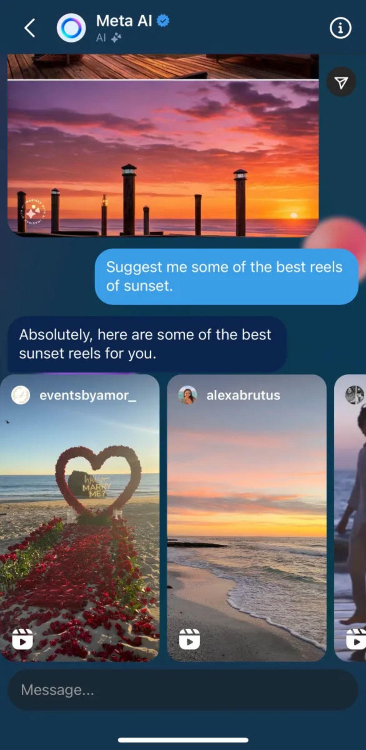 Instagram da Sohbet Edebileceğiniz Bir Yapay Zekâ Botuna Kavuşuyor