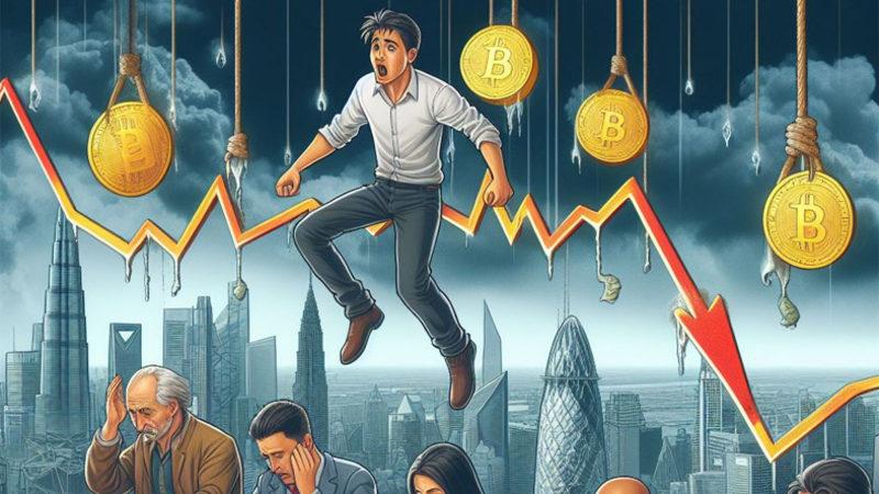 Kripto Para Piyasalarında Sert Düşüş Yaşandı: 800 Milyon Dolarlık İşlem "Liq" Oldu!