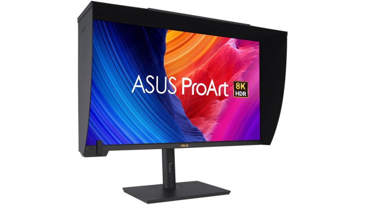 ASUS, 8K Çözünürlük Sunan ve Kendi Rengini Kalibre Edebilen 32” Monitörlerini Tanıttı