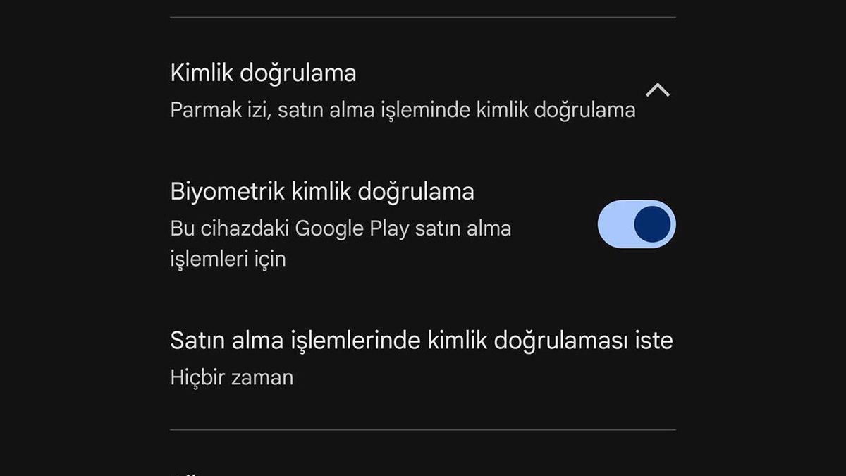 Google Play Store, Biyometrik Doğrulama Özelliğine Kavuştu: Habersiz Satın Alımlara Elveda