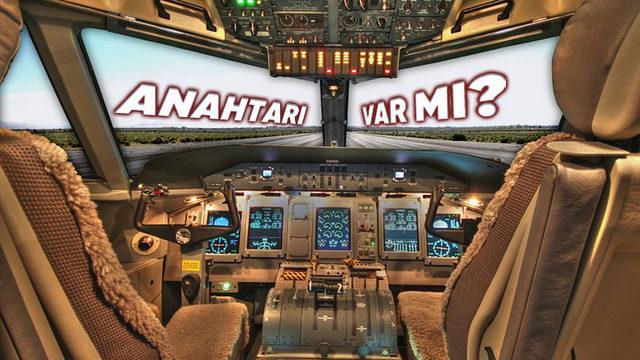 Uçakların da Tıpkı Arabalar Gibi Anahtarı Var mı?